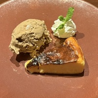 「本日のおすすめメニュー【ベイクドチーズケーキ】」 @恵比寿/鉄板焼き/誕生日/ステーキ/神戸牛/バンブー グラッシィ 恵比寿店/
