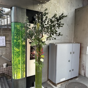 「正月飾り」 @恵比寿/鉄板焼き/誕生日/ステーキ/神戸牛/バンブー グラッシィ 恵比寿店/